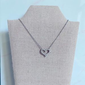 Moissanite Heart necklace
